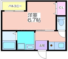 I.Residence天王寺の物件間取画像